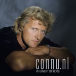 28-06-1985 Rutger Hauer at studio in Amsterdam.Photo: Govert de Roos/Connu